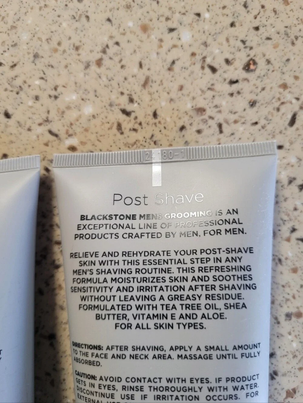 2 Blackstone Mens Grooming Post Shave Moisturizer Sandalwood 6 oz Each SEALED